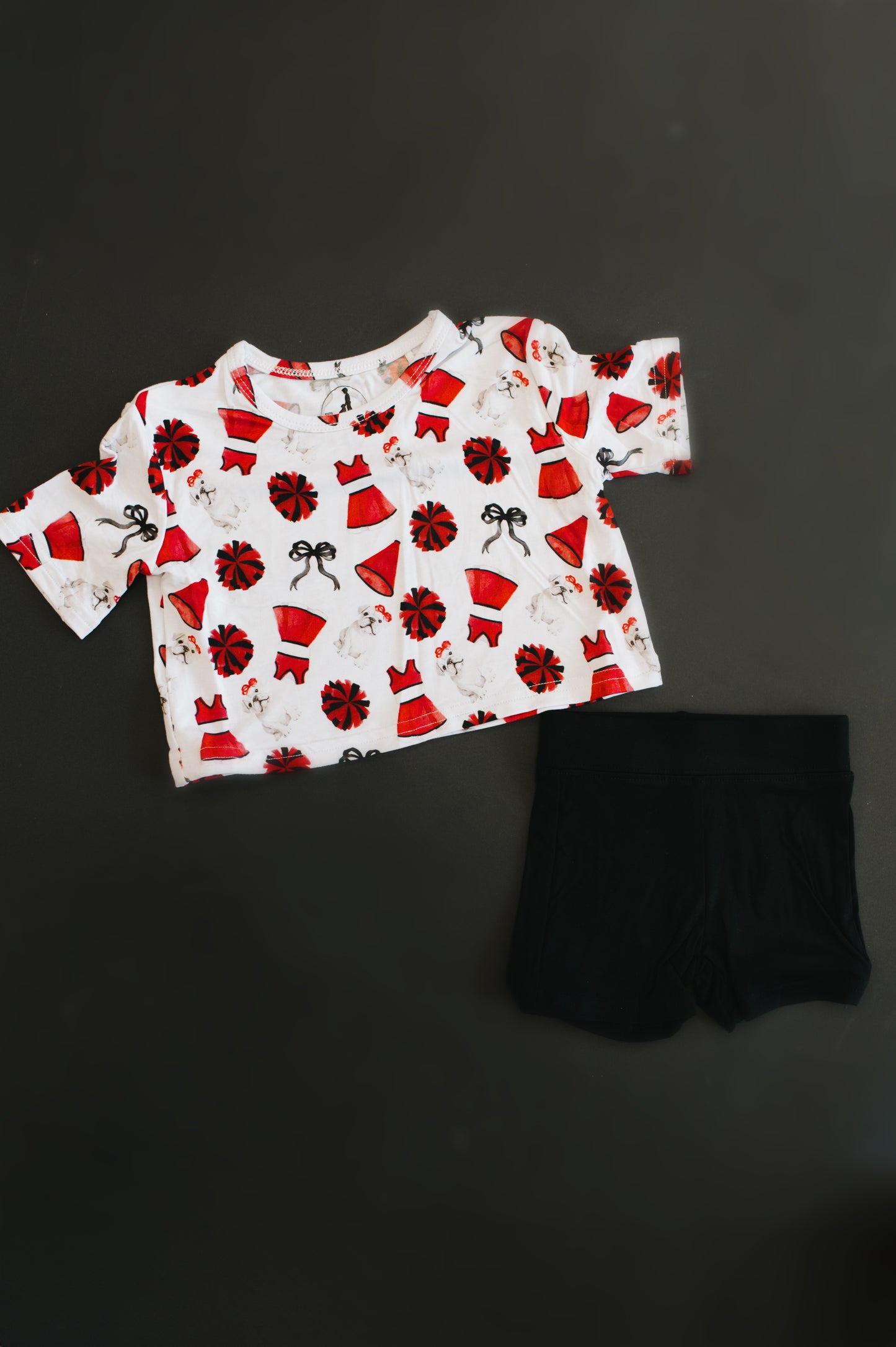 Bulldog Bamboo Short Set-Girl