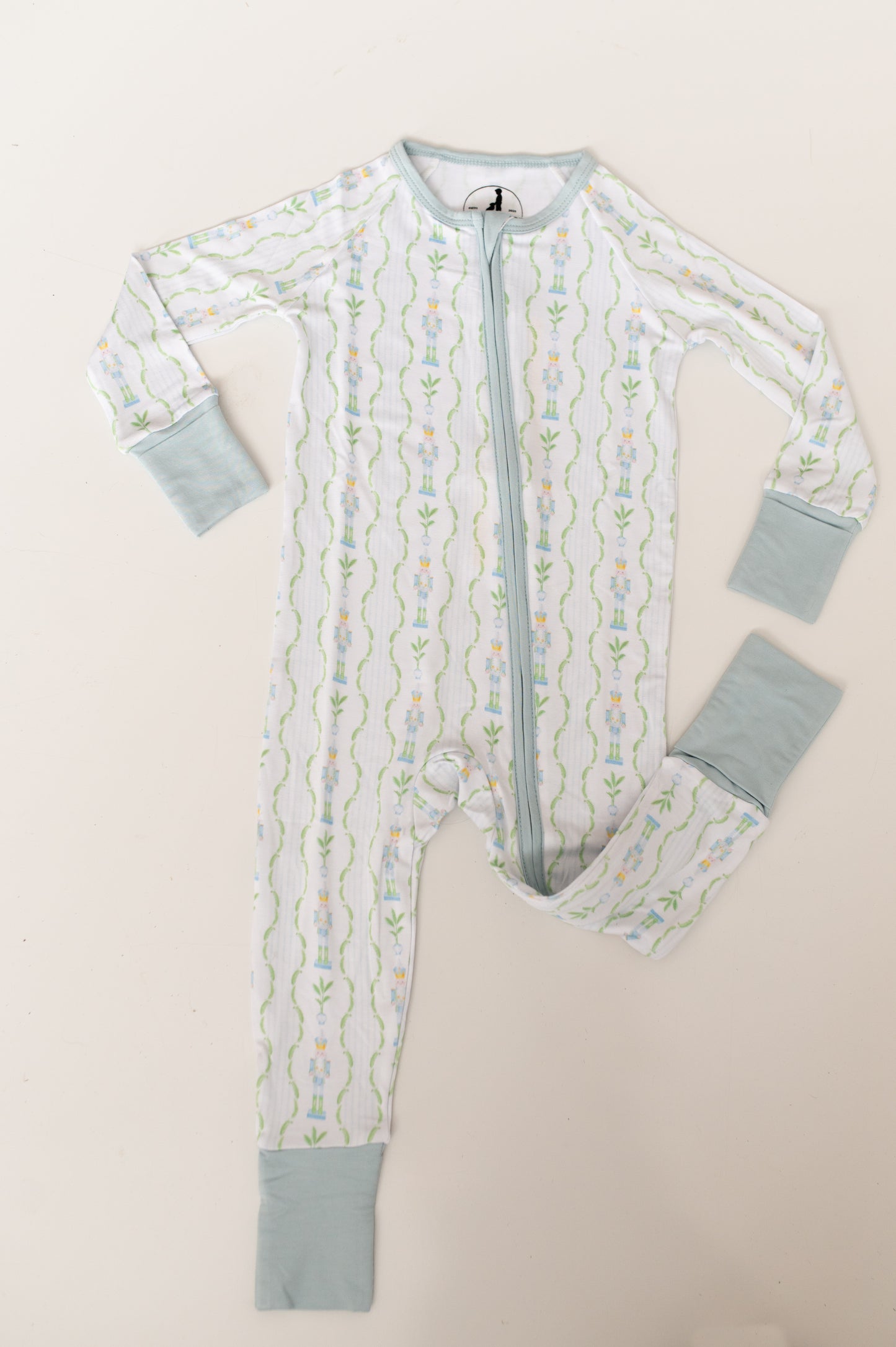 Frosted Nutcracker Zipper Sleeper