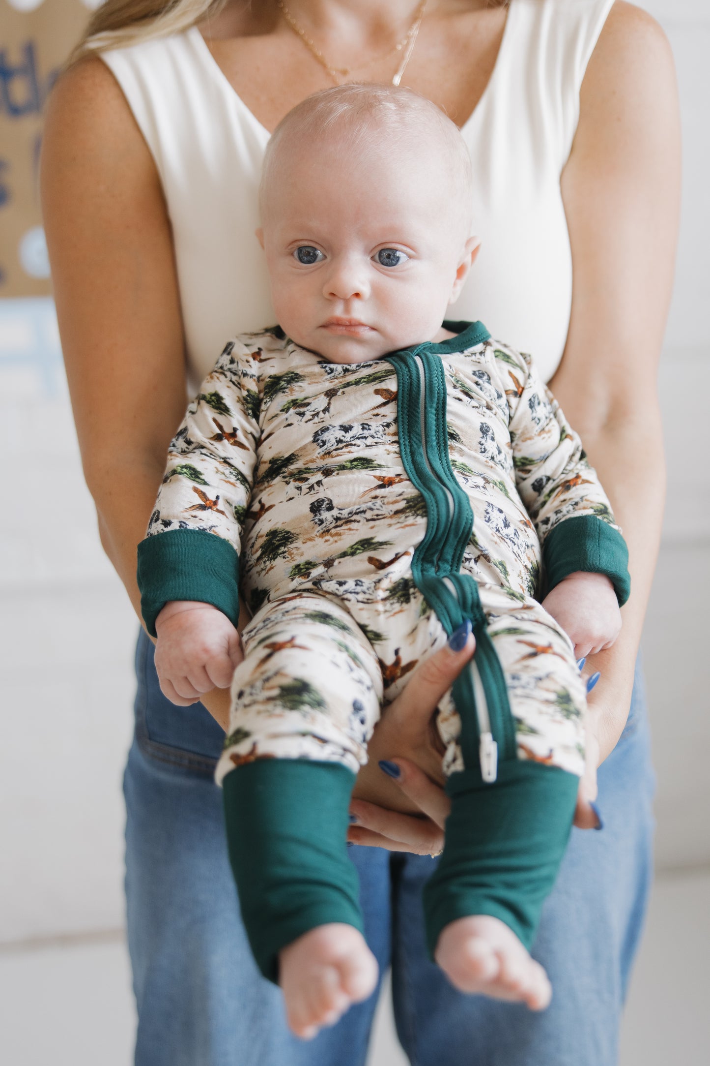 Feathers and Fur Zipper Sleeper