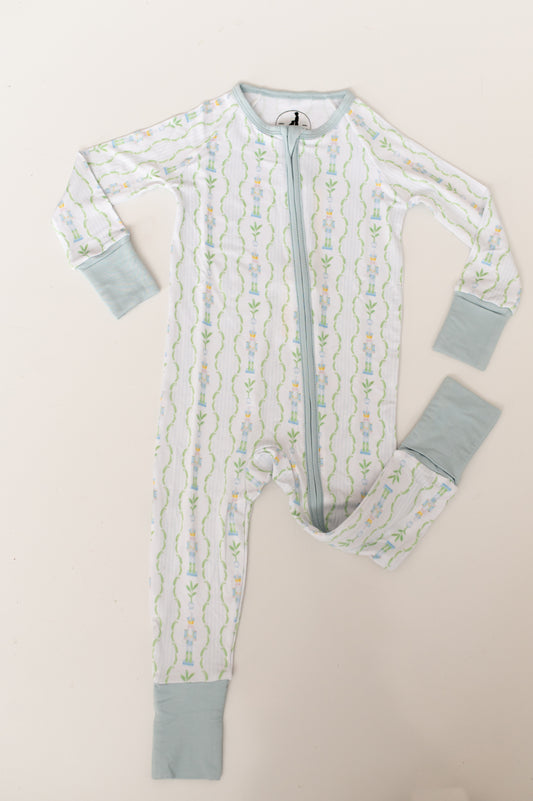 Frosted Nutcracker Zipper Sleeper