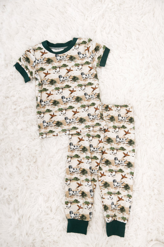 Feather and Fur Two Piece Pjs
